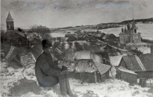 Замкавая гара Браслаў 1915
