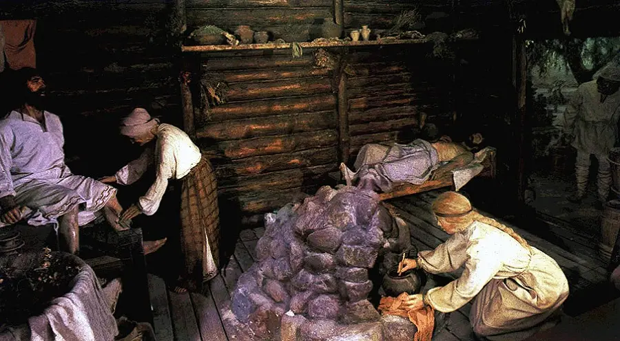 Як лячылі хворых у лазні