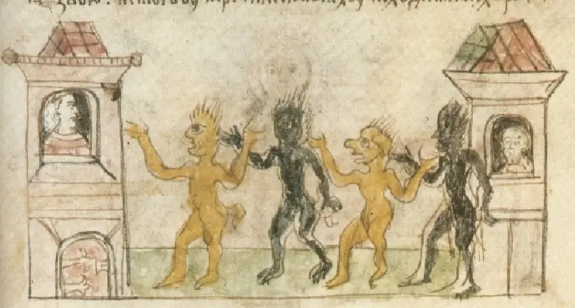 Чума ў Полацку. Радзівілаўская летапісь канец 15 ст.