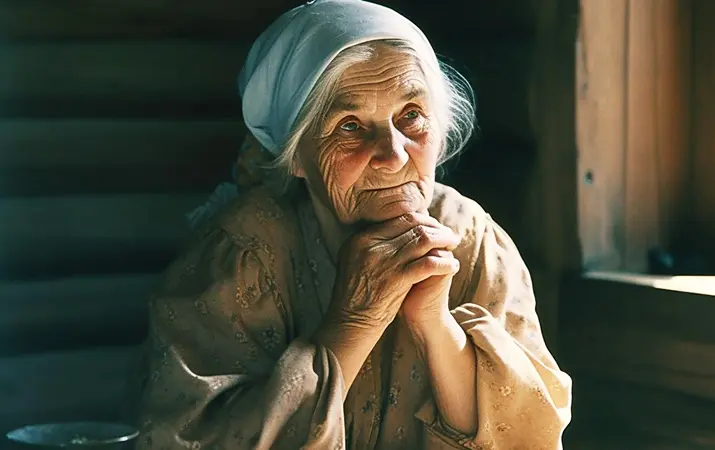 Жанчына моліцца