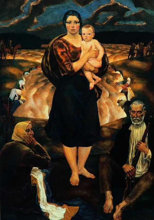 "Партызанская Мадона" Міхаіла Савіцкага.