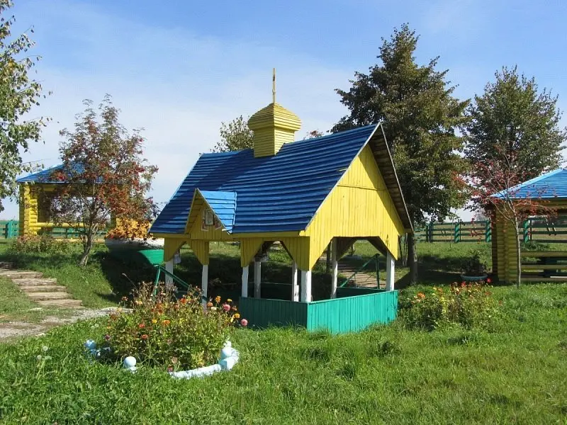  Крыніца каля вёскі Сялец Буда-Кашалёўскага раёна.